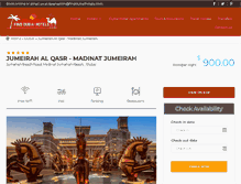 Tablet Screenshot of al-qasr-hotel-madinat-jumeirah.finddubaihotels.com