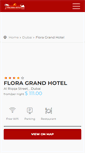 Mobile Screenshot of flora-grand-hotel.finddubaihotels.com